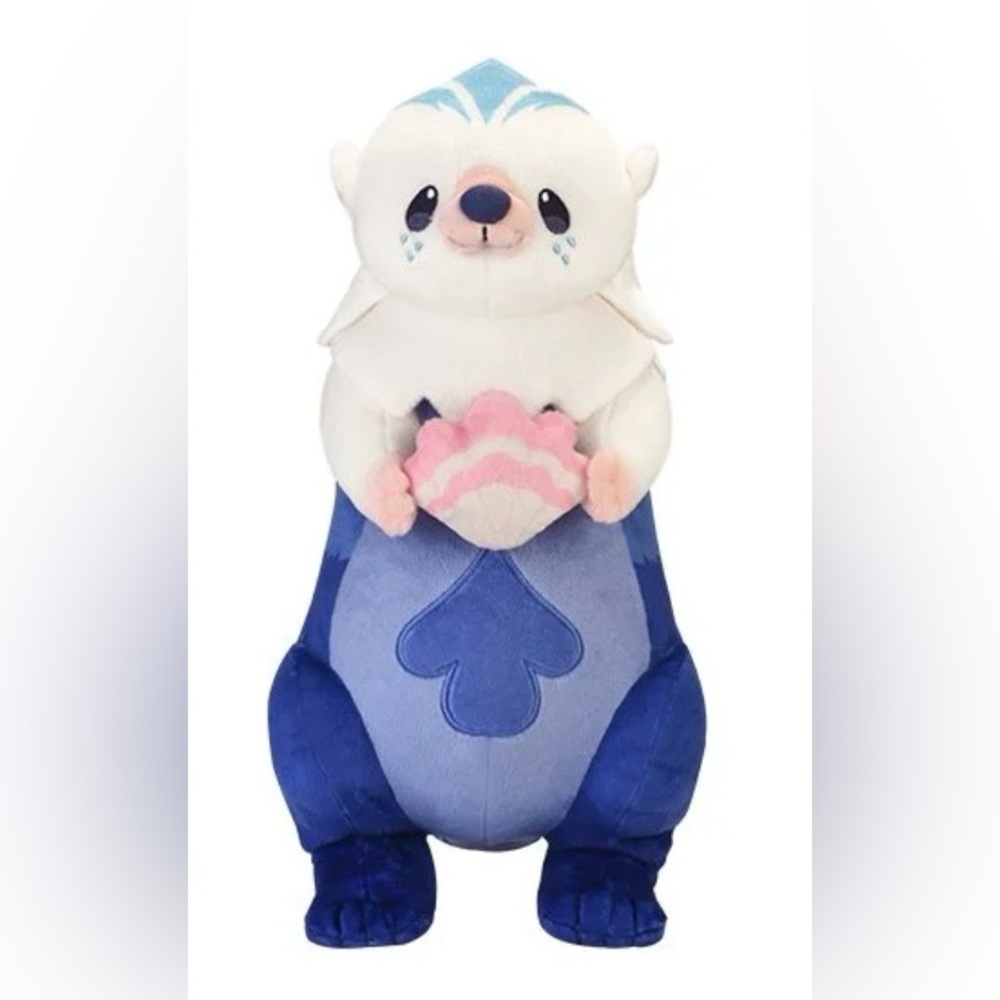 Fontaine Fontemer Genshin Impact Leisurely Otter Plushie Pouch New Blue White OS